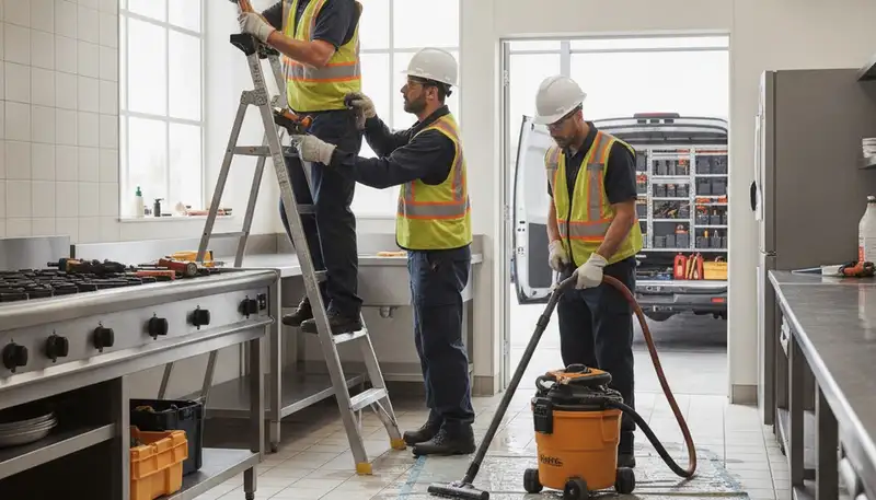 Emergency plumber repairing a home plumbing issue in El Paso, TX