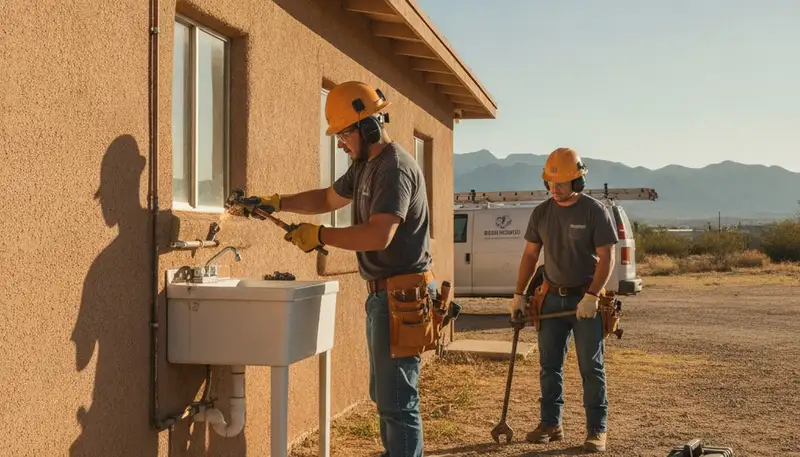Plumber in El Paso, TX providing professional plumbing repair services for homes and businesses