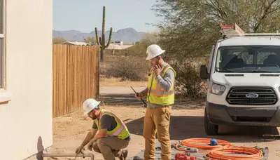 Plumber providing plumbing repair services in El Paso, TX