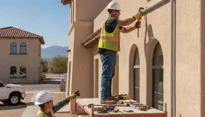 Plumber repairing a sink leak in El Paso, TX for prompt plumbing service