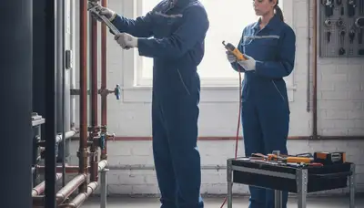 El Paso plumber repairing residential pipes for plumbing service in El Paso, TX