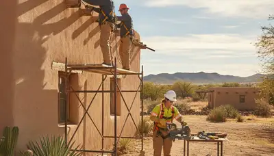 Plumber repairing a leak in El Paso, TX home for fast plumbing service
