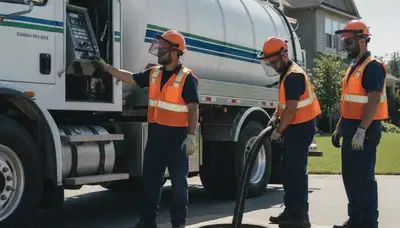 Septic pumping service in El Paso, TX for home plumbing maintenance and fast system care
