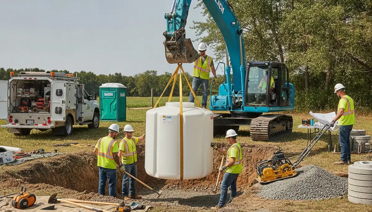Septic tank installation in El Paso, TX for homes by On Call Plumbers
