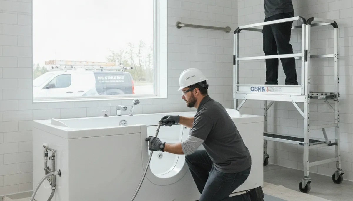 Walk-in tub installation in El Paso, TX for safer bathing and accessible home comfort