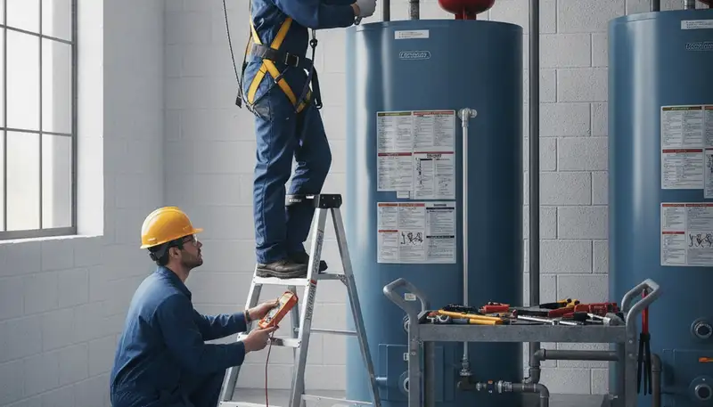Water heater repair in El Paso, TX by On Call Plumbers for reliable home plumbing service